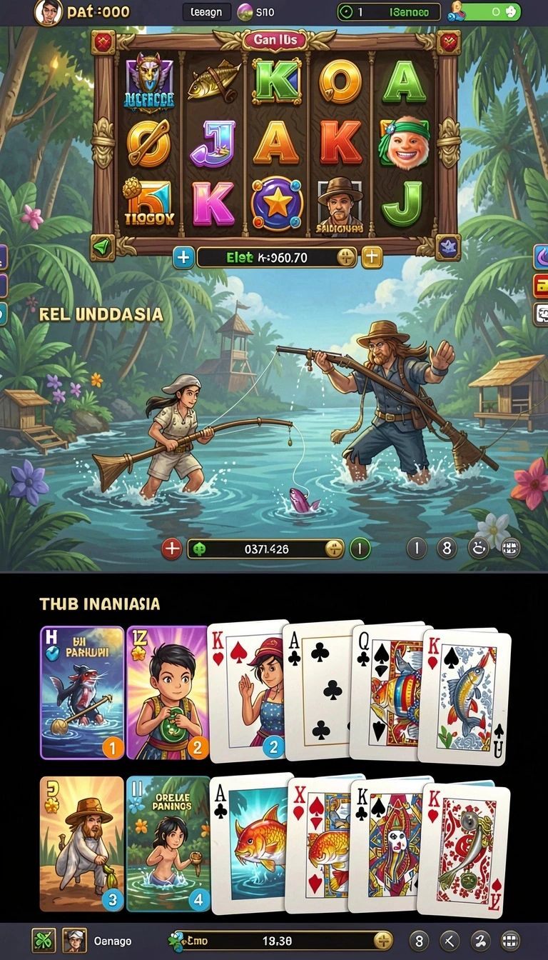 Galeri pratinjau visual garudajitu build APK resmi terbaru